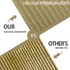 3' x 20' Beige Privacy Screen Fence Cover Panel Shade