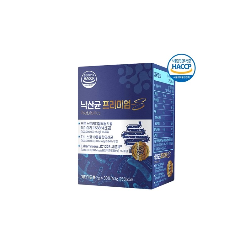 Butyrate Premium S 2g 30 Packets / 낙산균 프리미엄S 2g