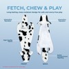 Best Pet Supplies 2-in-1 Stuffless Squeaky Dog Toys with Soft,