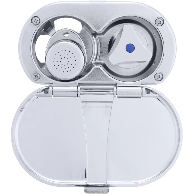 Ambassador Marine Grade Trinidad Transom Shower Cold Only -White &