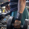 Paquete con straps y muñequeras para gimnasio, kit para levantamiento