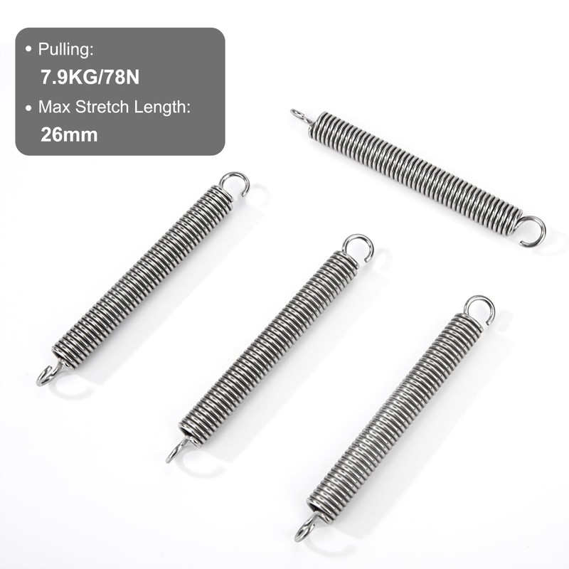 GUNGY Tension Springs with Hooks Stainless Steel Tension Spring Tension
