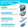 Sepetrel Deluxe Swimming Pool Cleaning Kit Including 2 Brush Heads,