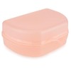 Tupperware To Go Snacky Pink Bread Box Nursery Lunch Sandwich