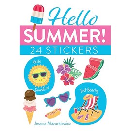 Hello Summer! 24 Stickers