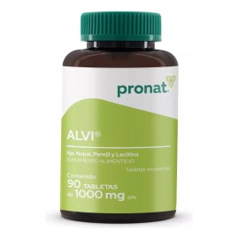 Alvi Ajo Nopal Perejil Tabs Recubiertas Pronat Sabor