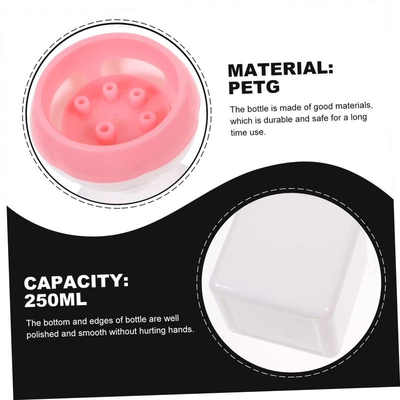 STOBAZA 4pcs Foam Hand Soap Dispenser Travel Pump Bottle Refillable