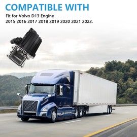 22877306 Crankcase Ventilation Oil Separator with Gasket Compatible with Volvo D13 Engine 2014-2023 Replaces 21373547 Gasket 20532891