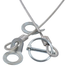 AB Tools 25mm Replacement Tow Ball Hitch Pin with Tags TR038