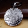 A Silver Dream 1951 Half Crown Coin Keyring
