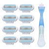 Women's Razors Ladies Razors for Smooth Shaving with 3 Layer