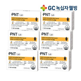 GC Green Cross Wellbeing PNT Lutein Astaxanthin Mini Capsules 30 capsules, 1 month supply / GC녹십자웰빙 PNT 루테인 아스타잔틴 미니캡슐 30캐슐 1개월분 X 6/