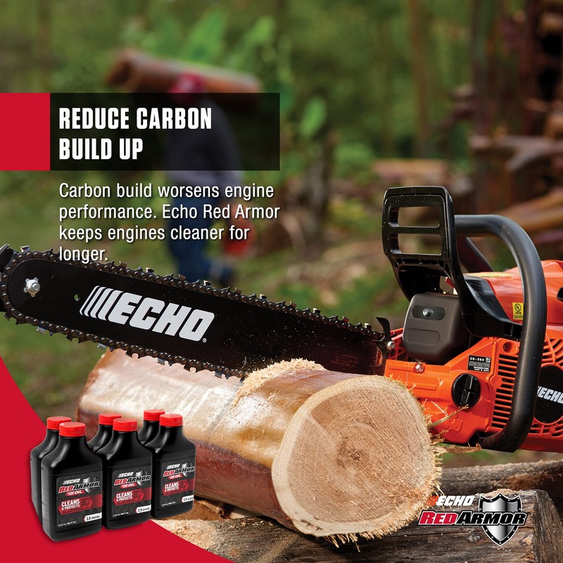 Echo Products 6550025 Red Armor Oil Mix 2-Cycle2-Stroke High Performance,