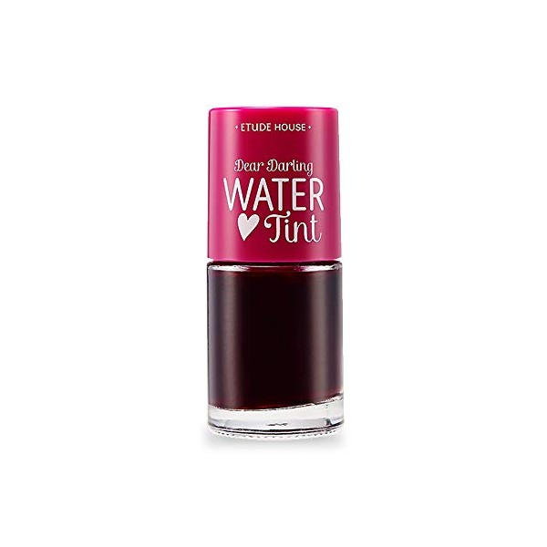 ETUDE HOUSE Dear Darling Water Tint Strawberry Ade | Bright Vivid Color Lip Tint with Moisturizing Pomegranate & Grapefruit Extract to Hydrate your Lips