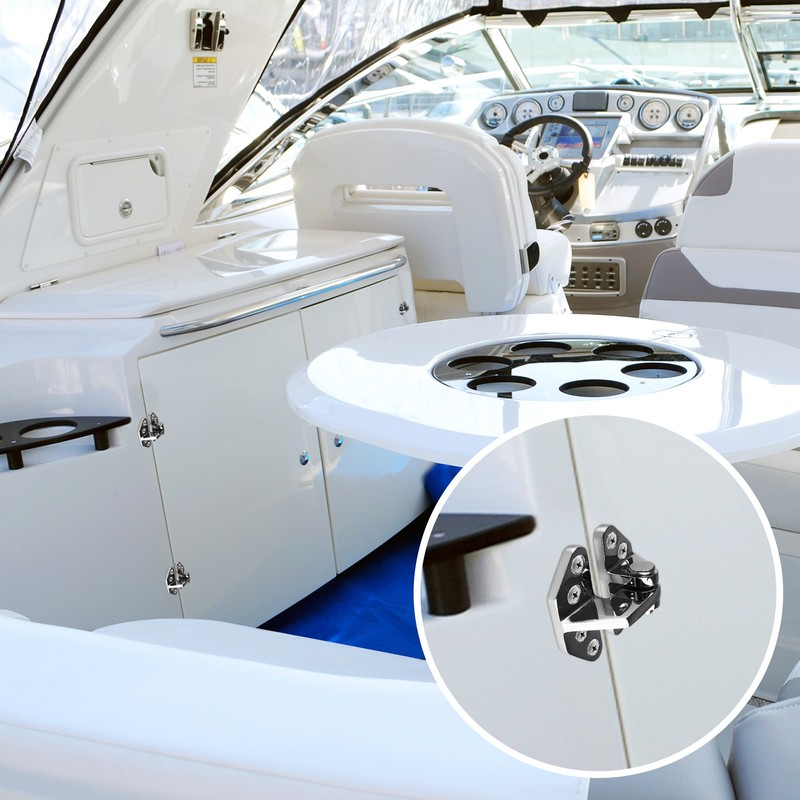 Salty Reef Marine Hardware - Marine Hatch Hinge Heavy Duty