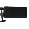 AllCure Knee Walker Memory Foam Pad Seat Cover, Black