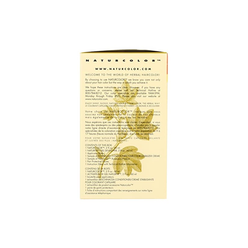 Tinte para cabello Naturcolor 5C, castaño claro Twinberry, 4 onzas