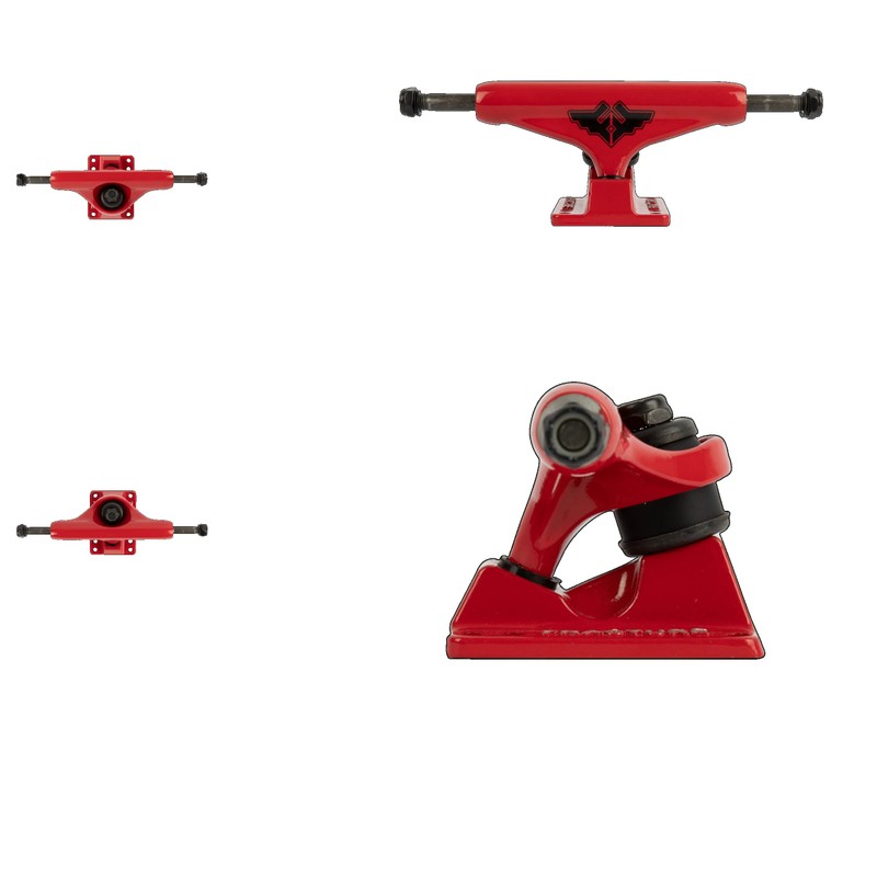 Fracture Wings V2 Skateboard Trucks - Red