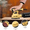 Inequalit Random Orbital Sander, 2.4Amp 5-Inch Corded Palm Sander, Max