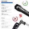 RECHOO 2 Pack LED Flashlights High Lumens - 5 Modes,