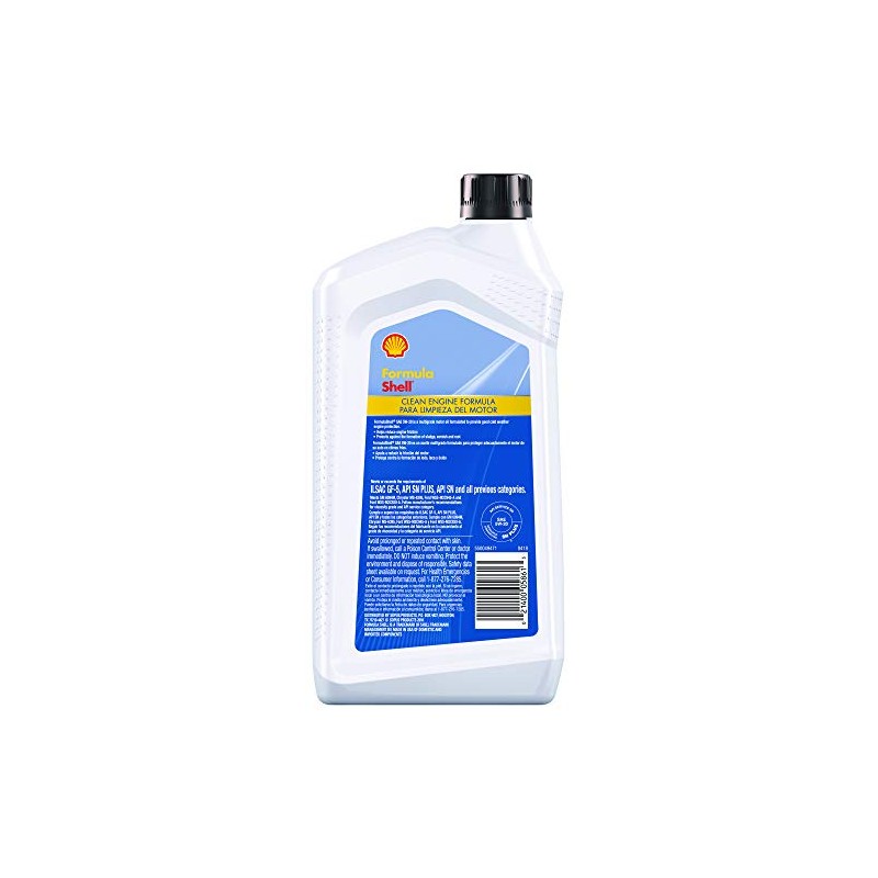 Formula Shell 5W-20 Motor Oil (SN/GF-5), 1 Quart (Pack of