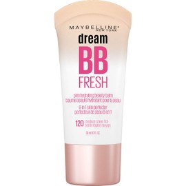 Maybelline Dream Fresh Skin Hydrating BB cream, 8-in-1 Skin Perfecting Beauty Balm with Broad Spectrum SPF 30, Sheer Tint Coverage, Oil-Free, Medium, 1 Fl Oz | MAYBELLINE