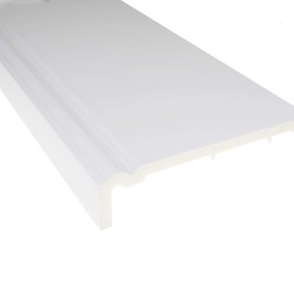 White, 150mm UPVC Ogee Fascia Capping 9mm 5m Length Cellular Foam Board Plastic PVC