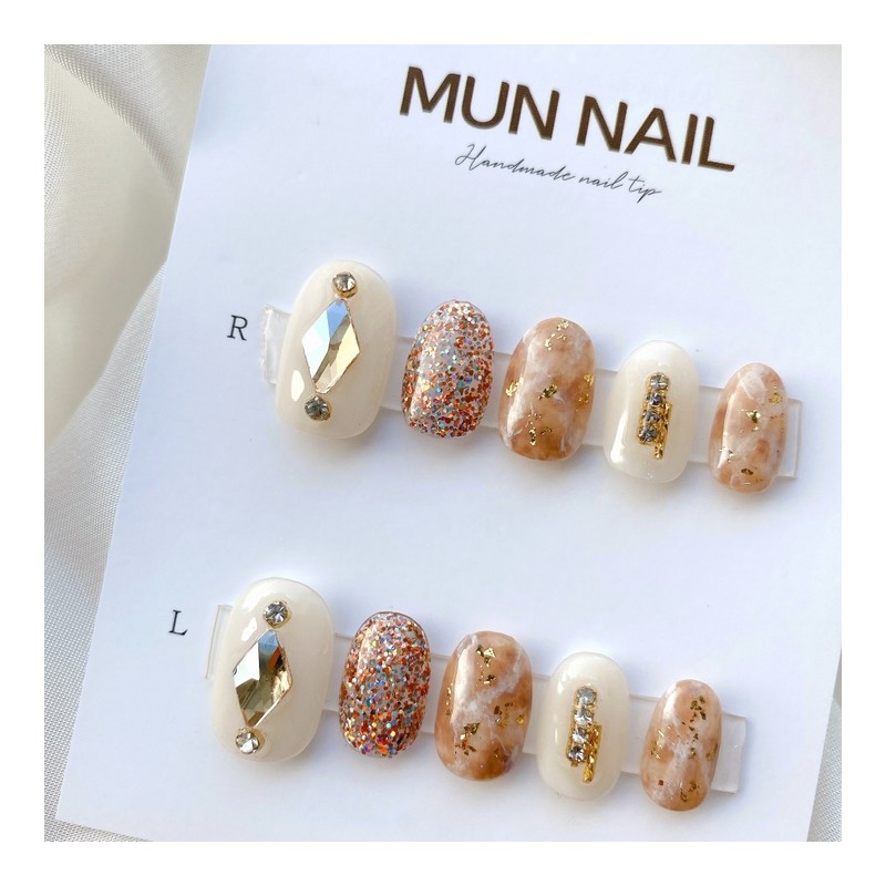 MunNail Queen's Nail ✨ - Round / MunNail 여왕님네일 ✨