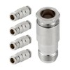 Vecys 5pcs N Female Kit Crimp RF Connector 50 Ohm