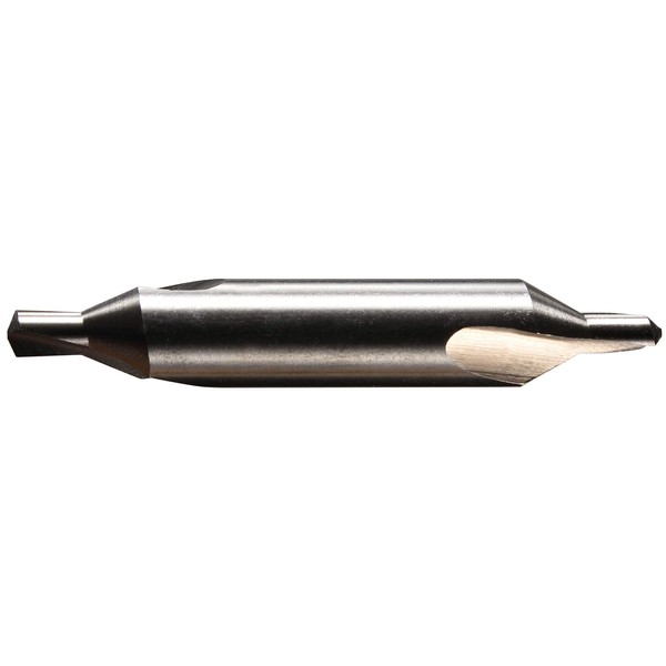 Presto 070003.151.0 High Speed Steel Centre Drill, DIN 333/BS 328, 1.0 mm Diameter, 31.5 mm Length, 1.3 mm Flute Length