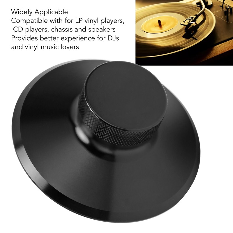 78mm Record Weight Stabilizer Aluminum Alloy Turntable Disc Balanced Clamp