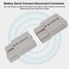175A Battery Quick Connect Disconnect Connector 1/0 AWG 600V Wire