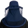 BASSDASH UPF 50+ Mosquito Sun Hat with Hidden Head Net