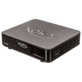 Xoro HRS 8655 DVB-S2 HD Receiver for Digital Satellite TV - Black