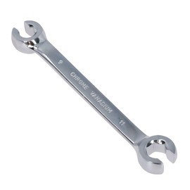 AB Tools 9mm + 11mm Metric Combination Flare Nut Brake Gas Fuel Pipe Spanner Wrench