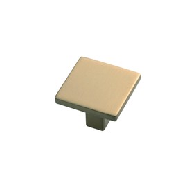 Hickory Hardware HH075341-EGN Skylight Collection Pull, 1-1/4 Inch Square, Elusive Golden Nickel, Single