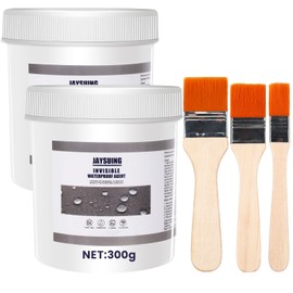 21 OZ (600g) Jaysuing Invisible Waterproof Agent, Waterproof Sealant, Transparent Rainproof Coating, Water-Resistant Anti-Leakage Agent, Transparent Repairing Leak Water-Resistant Adhesive
