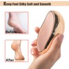 Liane Heels, Exfoliating Nano Glass, Foot File, Exfoliating - Crystal