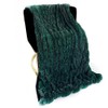 Plutus Brands Emerald Green Plush Pelt Faux Fur Luxury Throw