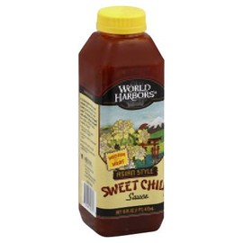 World Harbors Asian Style Sweet Chili Sauce 16 oz. (Pack of 2)