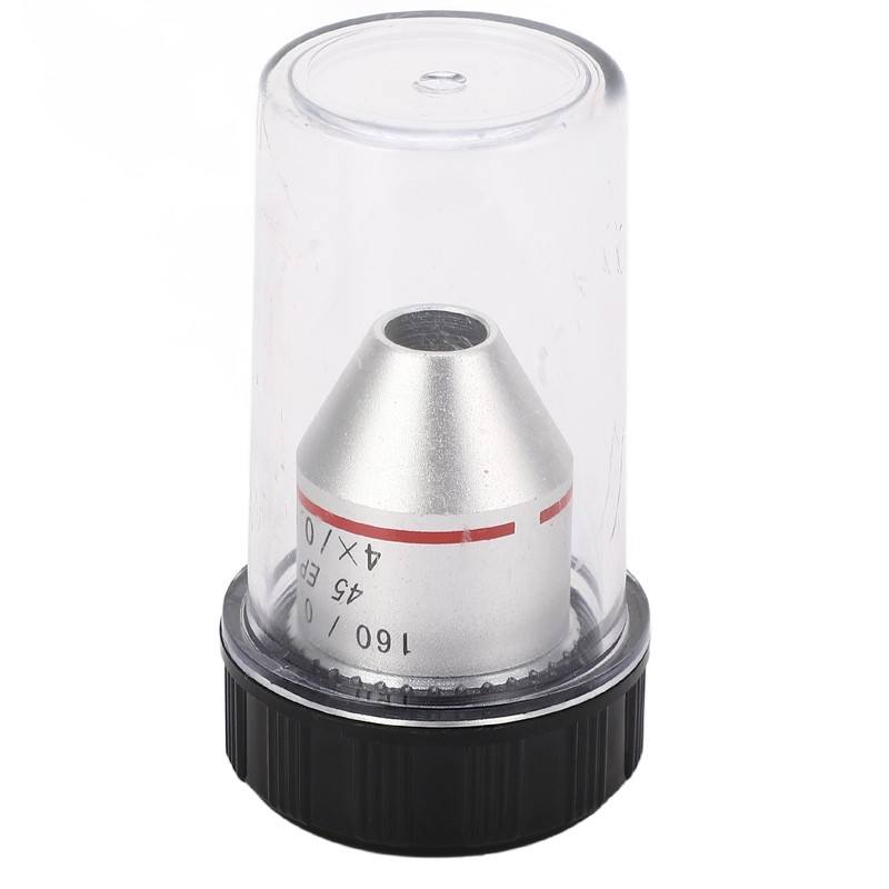 4X Objective Lens 195EP Achromatic Objective Lens Replacement for Biological