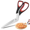 Pizza Scissors, Pizza Scissors with Sharp Stainless Steel Blade -