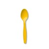 Creative Converting 10554 Mustard Yellow Plastic Spoons, 24 pcs