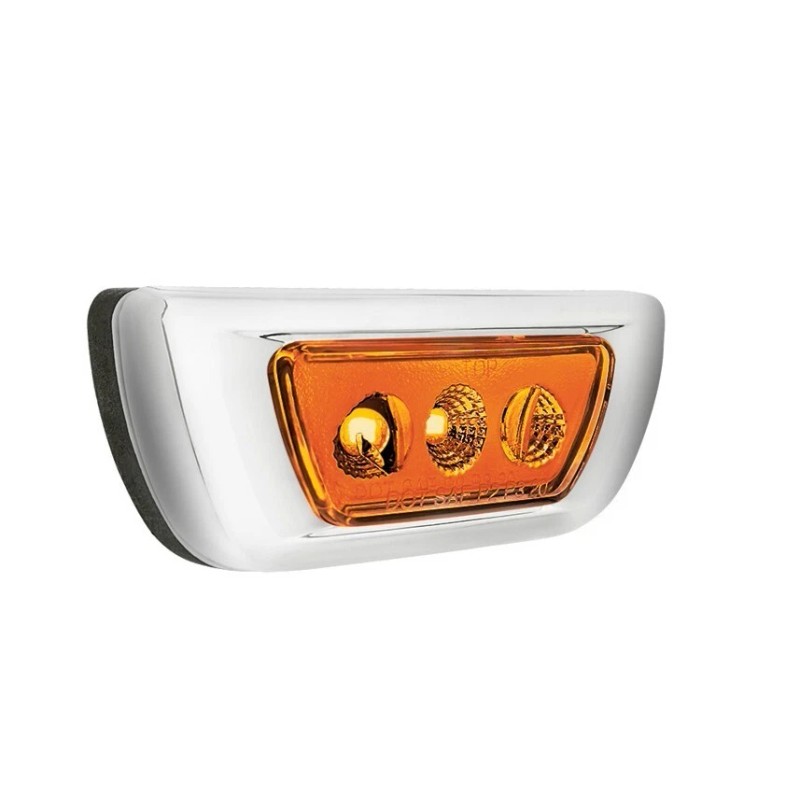 United Pacific 3 LED Double Fury Cab Light - Amber