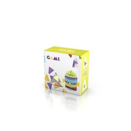 Meli Gami 250 Creative Building Blocks for Children, 3D Plug-In Game with 250 Pieces in 6 Colours, Promotes Spatial Thinking & Fine Motor Skills, Ideal Construction Toy for Boys and Girls from 5 Years