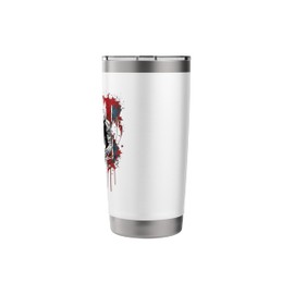 Vintage American Flag Motorcycle Patriotic Bike Stainless Steel Insulated Tumbler