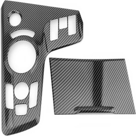 ABS Carbon Fiber Car Gear Shift Panel Cover Interior Trim for Kia Sportage 2023 2024 2025 Accessories
