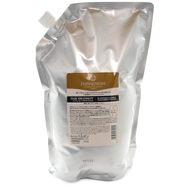 Milbon [Select] Milbon Inphenom Shampoo 2.5L , Treatment 2.5kg Refill