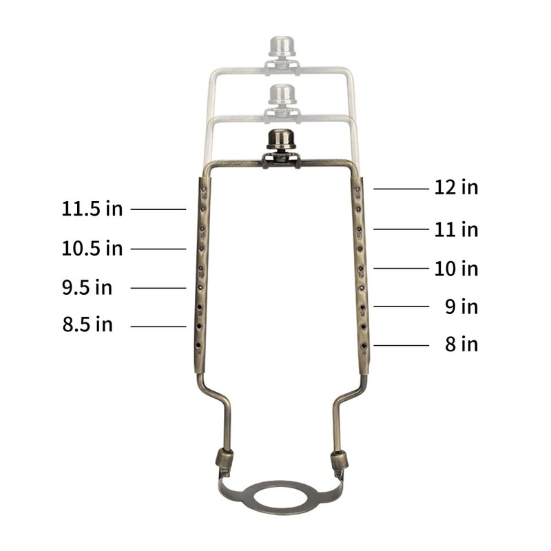 8 9 10 11 12 inch Lamp Shade Harp Holder,