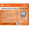 river peak Replacement Rubber Coated Net Oval (XS)